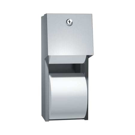 ASI Surface Mounted Multi-Roll Toilet Tissue Dispenser Satin Stainless Steel
