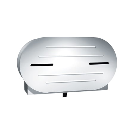ASI Surface Mounted Dual Jumbo Roll Toilet Tissue Dispenser Satin Stainless Steel