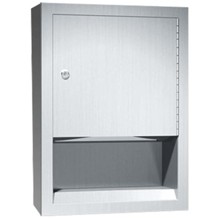 ASI Traditional Surface Mounted Paper Towel Dispenser Satin Stainless Steel