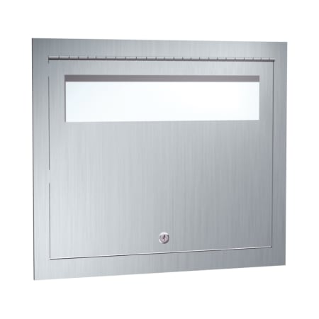 ASI Recessed Toilet Seat Cover Dispenser Satin Stainless Steel