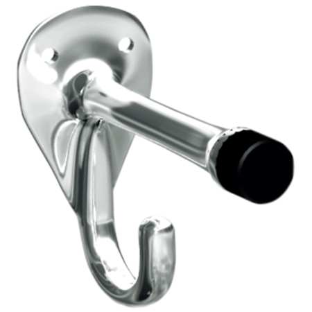 ASI Wall Mounted Robe Hook and Bumper Chrome