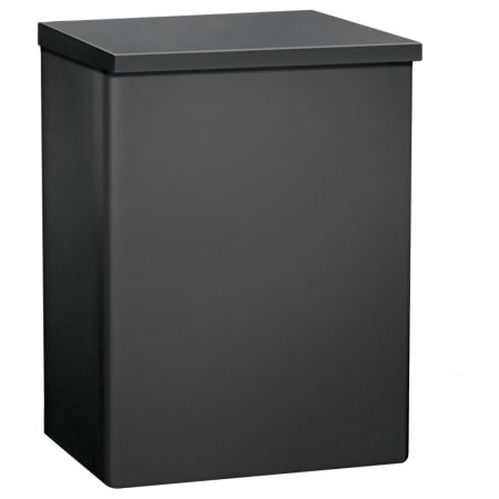 ASI Surface Mounted Sanitary Napkin Disposal Matte Black