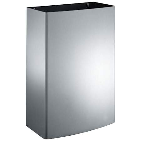 ASI Roval Surface Mounted 12.8 Gallon Waste Receptacle Satin Stainless Steel