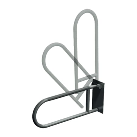 ASI 30" Swing Up Grab Bar Satin Stainless Steel
