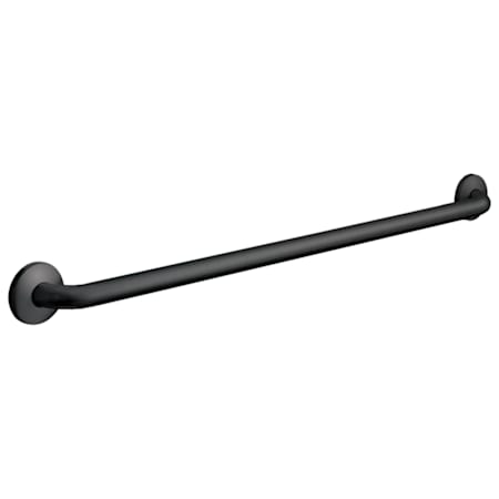 ASI 36" Grab Bar, 1-1/2" OD and Snap Flange Matte Black