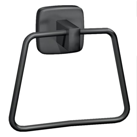 ASI 4-1/2" Wall Mounted Towel Ring Matte Black