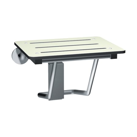 ASI 18" Compact Folding Shower Seat White