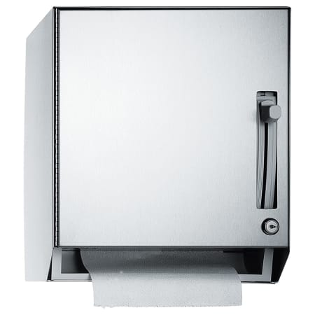 ASI Surface Mounted Paper Towel Roll Dispenser Satin Stainless Steel