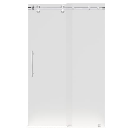 Aston-SDR978F-48-10-Shower Door in Stainless Steel