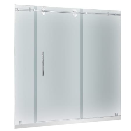 Aston-SDR978F-TR-72-10-L-Shower Door in Stainless Steel