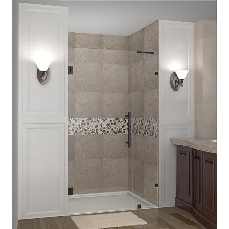 Aston-SDR985-32-10-Installed Door in Oil Rubbed Bronze