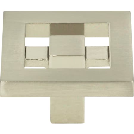Atlas Homewares Nobu 1-3/8 Inch Square Cabinet Knob Brushed Nickel