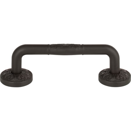 Atlas Homewares Hammered Medallion 3 Inch Center to Center Handle Cabinet Pull Aged Bronze