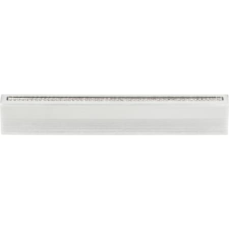 Atlas Homewares Crystal 3-3/4 Inch Center to Center Rectangular Cabinet Pull Matte Chrome
