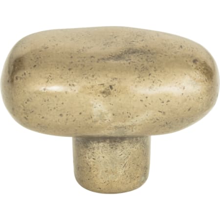 Atlas Homewares Distressed 1-11/16 Inch Oval Cabinet Knob Champagne