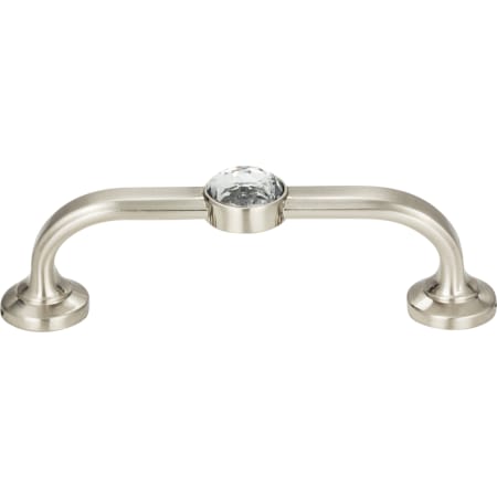 Atlas Homewares Crystal 3 Inch Center to Center Handle Cabinet Pull Brushed Nickel