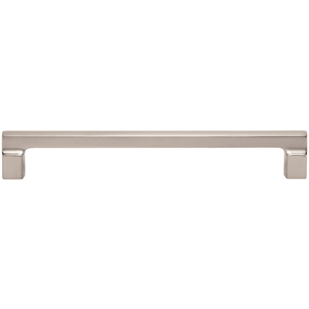 Atlas Homewares Reeves 7-9/16 Inch Center to Center Bar Cabinet Pull Brushed Nickel