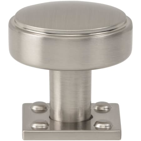 Atlas Homewares Benning 1-1/4 Inch Mushroom Cabinet Knob Brushed Nickel