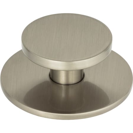 Atlas Homewares Dot 2 Inch Diameter Mushroom Cabinet Knob Brushed Nickel