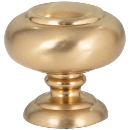 Atlas Homewares Victoria 1-1/4 Inch Mushroom Cabinet Knob Warm Brass