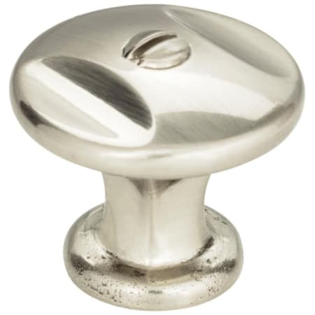 Atlas Homewares Ergo 1-3/8 Inch Mushroom Cabinet Knob Brushed Nickel
