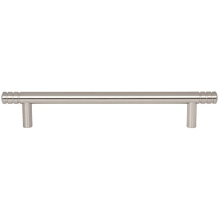 Atlas Homewares Griffith 6-5/16 Inch Center to Center Bar Cabinet Pull Brushed Nickel