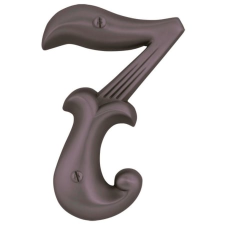 Atlas Homewares Alhambra Address Number 7 Aged Bronze