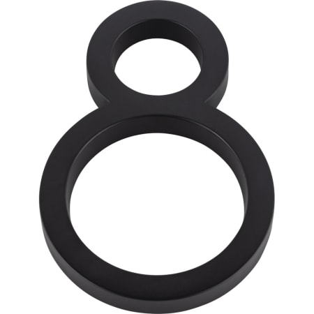 Atlas Homewares Modern Avalon 6 Inch Tall Address House Number '8' Matte Black