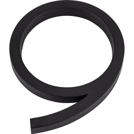 Atlas Homewares Modern Avalon 6 Inch Tall Address House Number '9' Matte Black