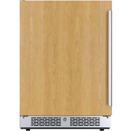 Avallon 24 Inch Wide 140 Can Energy Efficient Beverage Center with LED Lighting, Double Pane Glass, Touch Control Panel and Left Swing Door Panel Ready Solid