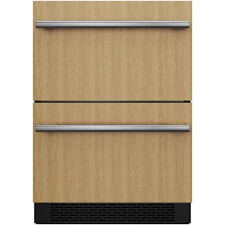 Avallon 24 Inch Wide 5.3 Cu. Ft. Refrigerator Drawer Panel Ready
