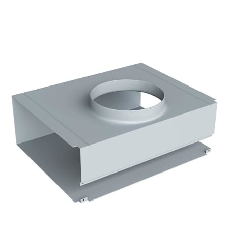 Avallon Wall Mount Recirculation Deflector for 8 Inch Ducting Stainless Steel