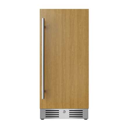 Avallon Premier 15 Inch Wide 8 Bottle Capacity and 40 Can Capacity Energy Star Certified Panel Ready Wine and Beverage Cooler Panel Ready