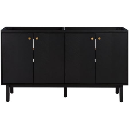 Avanity Adele 60" Double Free Standing Vanity Cabinet Only - Less Vanity Top Black