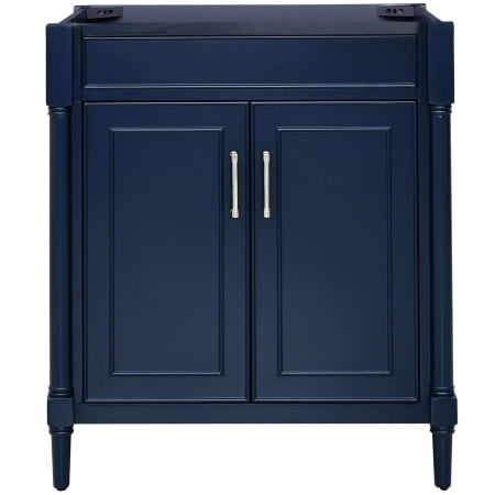 Avanity Bristol 30" Single Free Standing Vanity Cabinet Only - Less Vanity Top Navy Blue