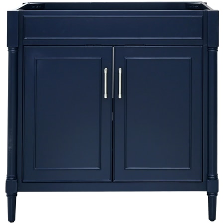Avanity Bristol 36" Single Free Standing Vanity Cabinet Only - Less Vanity Top Navy Blue