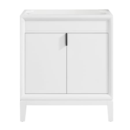 Avanity Emma 30" Single Free Standing Wood Vanity Cabinet Only - Less Vanity Top White