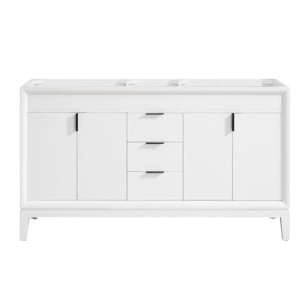 Avanity Emma 60" Double Free Standing Wood Vanity Cabinet Only - Less Vanity Top White