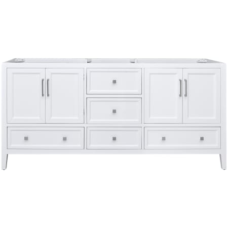 Avanity Everette 72" Double Free Standing Vanity Cabinet Only - Less Vanity Top White