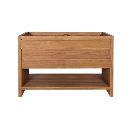 Avanity Kai 48" Free Standing Double Wood Vanity Cabinet Only - Less Vanity Top Natural Teak