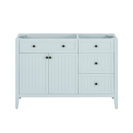 Avanity Layla 48" Single Free Standing Vanity Cabinet Only - Less Vanity Top Ice Blue