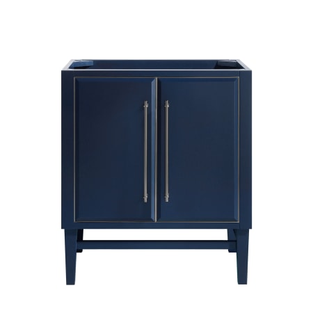 Avanity Mason 30" Single Free Standing Wood Vanity Cabinet Only - Less Vanity Top Navy Blue