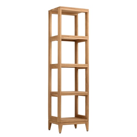 Avanity Teak 60" Wood and Plywood Free Standing Linen Tower Natural Teak