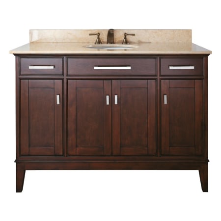 Avanity Madison 48" Single Free Standing Vanity Cabinet Only - Less Vanity Top Light Espresso