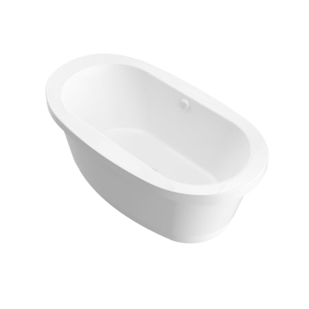 Avano Lulu 65-3/8" Acrylic Soaking Bathtub for Freestanding Installations with Center Drain White