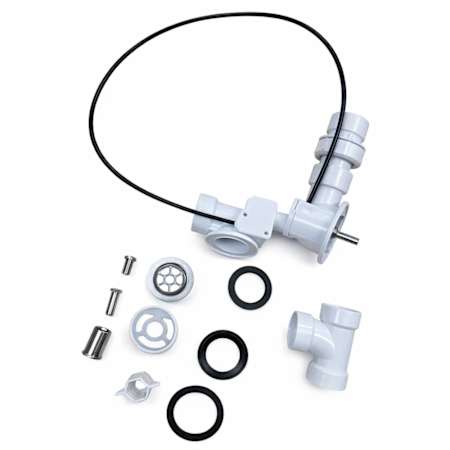 Avano Rico Cable Operated Tub Waste and Overflow Chrome