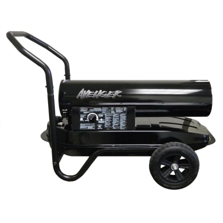 Avenger 175,000 BTU Kerosene Multi-Fuel Portable Forced Air Heater Black