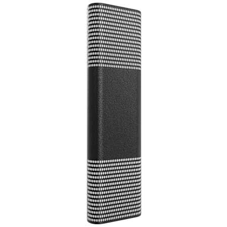 Avenue Lighting Avenue Outdoor 24" Tall LED Outdoor Wall Sconce with Oval Pattern Black