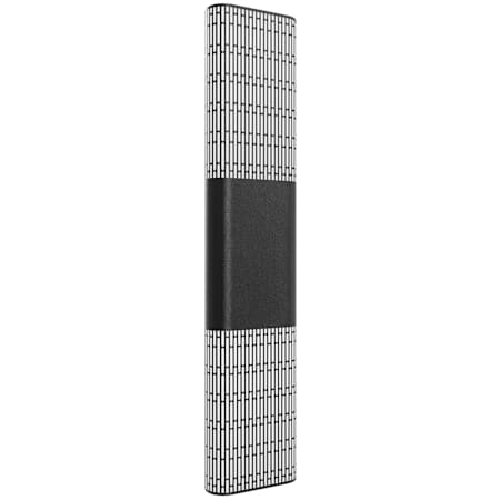 Avenue Lighting Avenue Outdoor 36" Tall LED Outdoor Wall Sconce with Rectangular Pattern Black