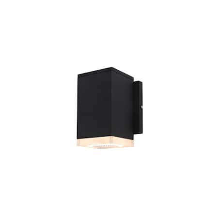 Avenue Lighting Avenue Outdoor 6" Tall LED Outdoor Wall Sconce Black